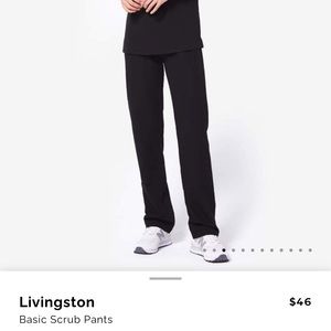 Black Figs scrub pants